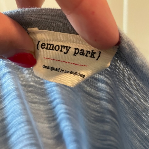 Baby Blue Loose Tee - Picture 2 of 2